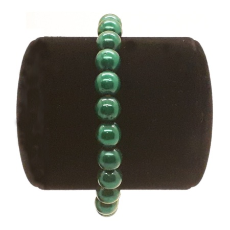 green-beads-bracelet-8-inches